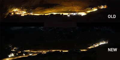 Schréder EXEDRA provides a resilient smart lighting system for La Mongie