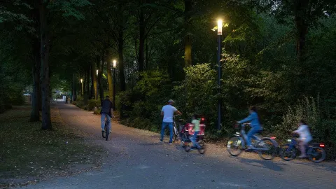 The SHUFFLE has improved the quality of light, providing a secure park where people can interact, boosting community relationships.